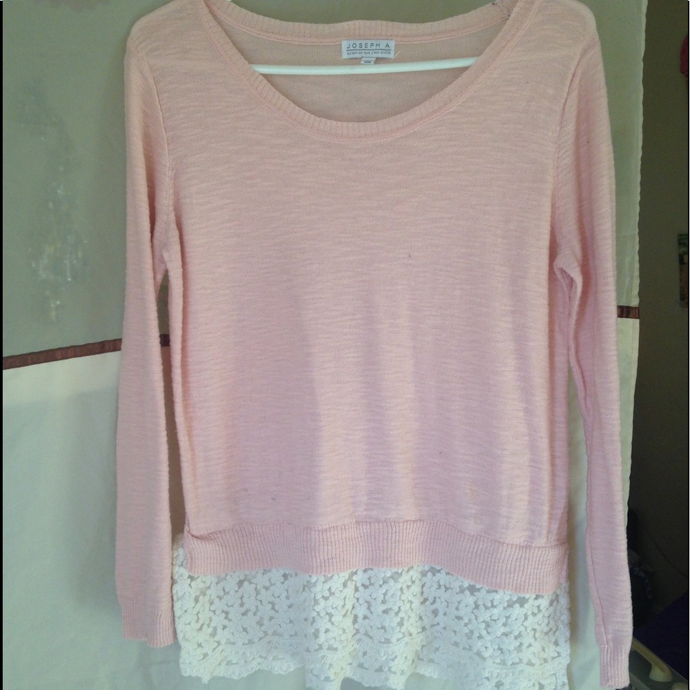 Light pink long sleeve